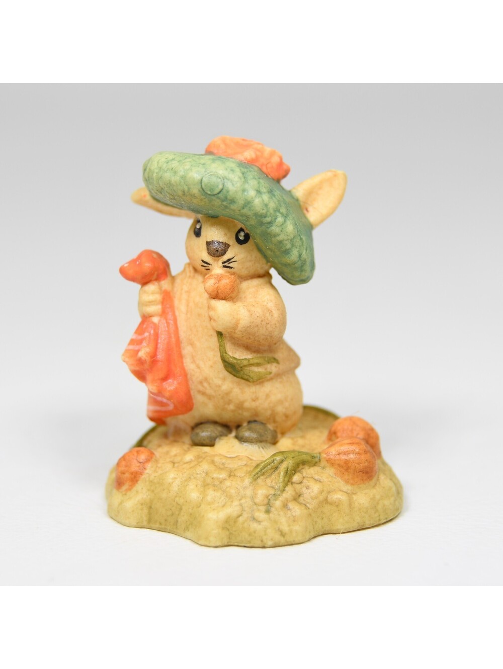 Beatrix Potter Benjamin Bunny Rabbit Toriart Anri Mini Figurine 1980 VTG Italy